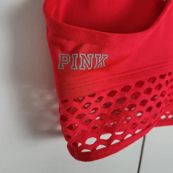 SOLD | Victoria’s Secret PINK Ultimate Mesh Sports Bra | Small - Picture 4 of 6